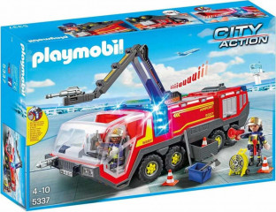 Playmobil 5337 Letištní hasičský vůz se sirénou č.1