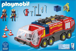 Playmobil 5337 Letištní hasičský vůz se sirénou č.3