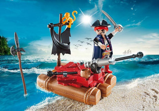 Playmobil 5655 Přenosný kufřík Pirát na voru č.2