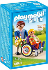 Playmobil 6663 Dítě na vozíku č.1