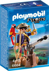 Playmobil 6684 Kapitán pirátů č.1