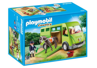 Playmobil 6928 Karavan pro převoz koní č.1