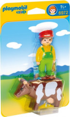 Playmobil 6972 Farmář s krávou (1.2.3) č.1