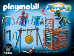 Playmobil 9006 Bojovníci Alien s pastí na T-Rexe č.3