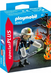 Playmobil 9093 Hasič a hořící strom č.1