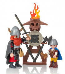 Playmobil 9209 Velikonoční vajíčko Velký a malý Viking č.3