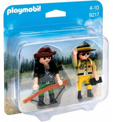 Playmobil 9217 Pytlák a správce parku č.1