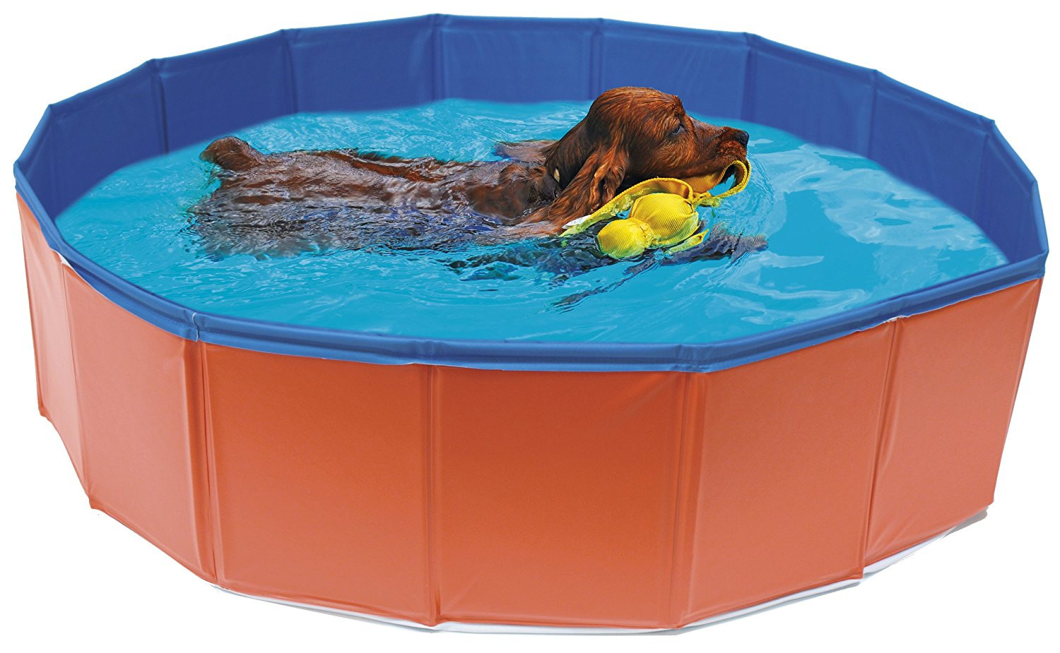 Croci Croci Skládací bazén pro psa 80 x 20 cm | červený