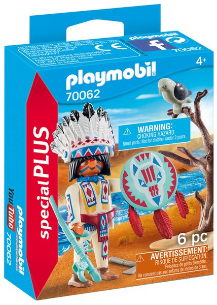 Playmobil Playmobil 70062 Indiánský náčelník