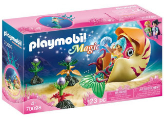 Playmobil 70098 Mořská panna se šnečí gondolou č.1