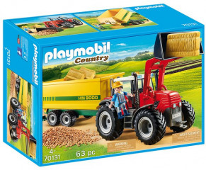 Playmobil 70131 Velký traktor s přívěsem č.1