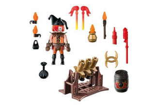 Playmobil 70228 Ohnivý muž s kanónem z Burnhamu č.3