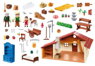 Playmobil 70253 Heidi a dědeček na salaši č.2