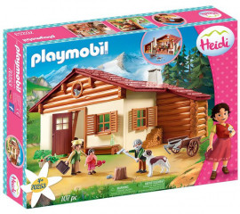 Playmobil 70253 Heidi a dědeček na salaši č.1