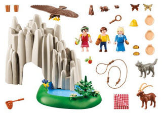 Playmobil 70254 Jezerní louka s Heidi, Petrem a Klárou č.2