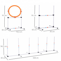 Agility překážky pro psy 3v1 č.2