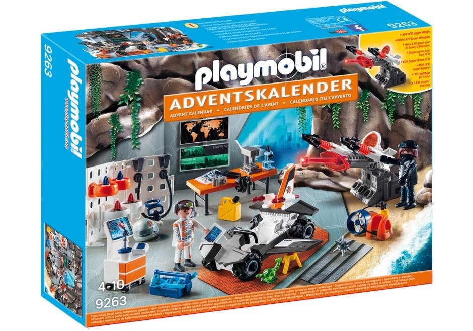 Playmobil Adventní kalendář Playmobil 9263 Top Agents