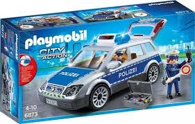 Playmobil Playmobil 6873 Policejní auto s majákem