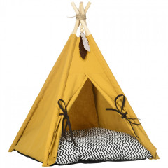 Pelíšek pro domácí mazlíčky teepee | 60 x 60 x 76 cm č.3